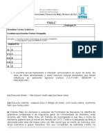 Atividades estudos estilisticos