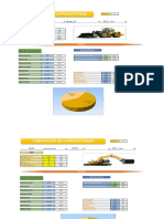 Calculo de Productividad de Equipos