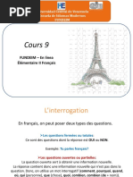Cours Nº 9 - Fundeim