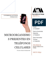Microorganismos Presentes en TelÉfonos Celulares