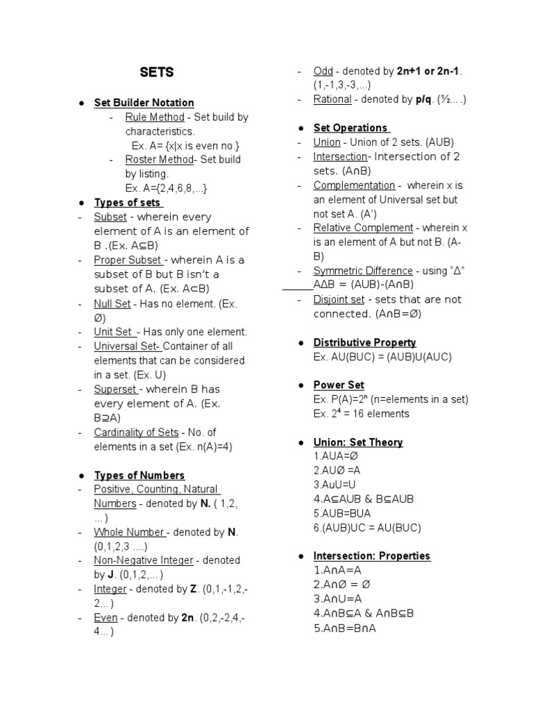 Discrete Math Reviewer | PDF | If And Only If | Logic