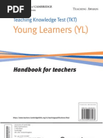 Young Learners (YL) : Handbook For Teachers