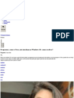Programas, Como o Nero, Não Instalam No Windows 10 - Como Resolver (Fórum Techtudo)