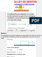 2 Ley de Newton