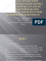 Hubungan Antara Otot Lengan Dan Otot Bahu Ketika Angga