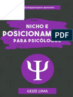 Nicho e Posicionamento para Psicólogos