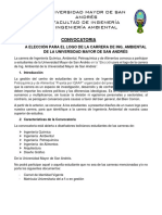 CONVOCATORIA DE LOGOTIPO Ing. Ambiental