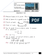 Práctica de cálculo II en la universidad mayor de San Andrés