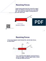 AP 1 Dynamics Topic 1-2 Resolving Forces in Two Dimensions