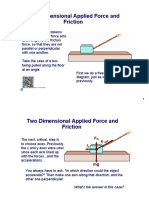 AP Dynamics Topic 2-2 Two Dimensional Forces Part II