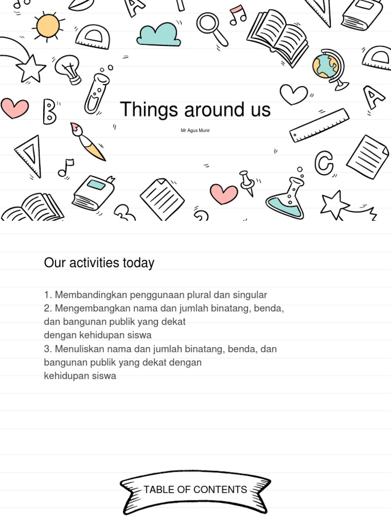 Things Around Us PDF | PDF