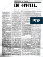 1874 Diario Oficial V10N2089 Estadísticas Escuelas Por Estados