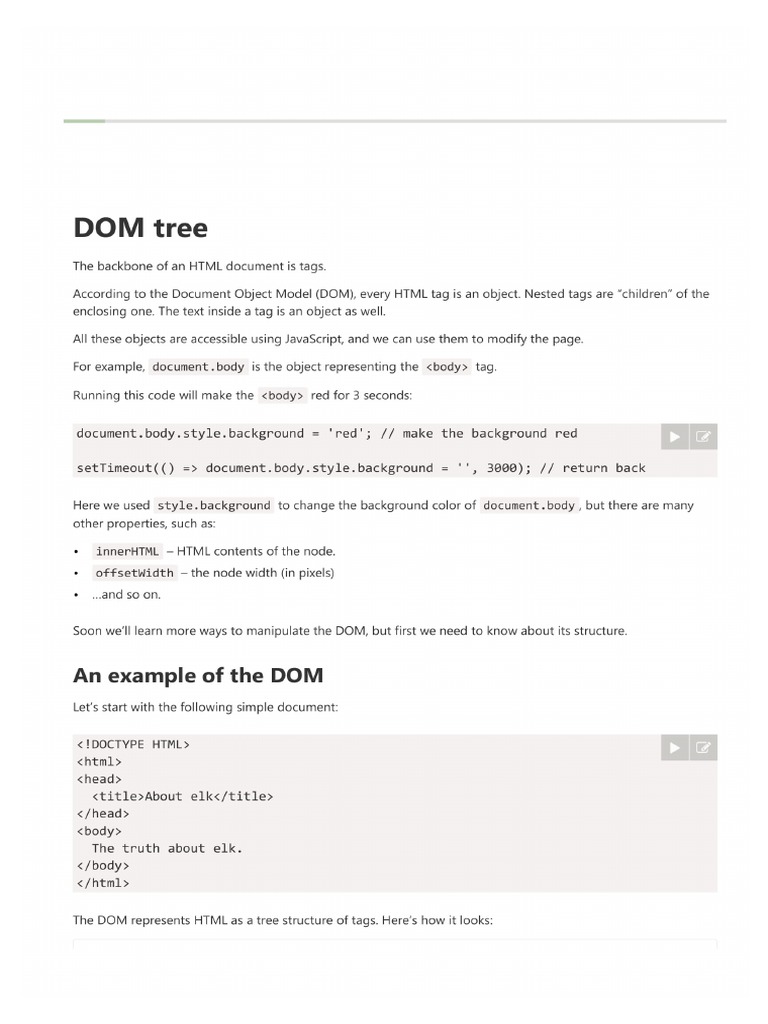 2javascript Info Dom Nodes 1 PDF