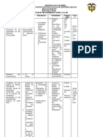 Plan de Mejoramiento Grado 401 JM San Martin