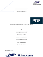 Método Justo A Tiempo - Teorías de Adm. Japonesa