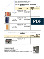 Quotation of Phone Charging Locker