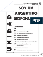3. Soy Un Argentino Responsable
