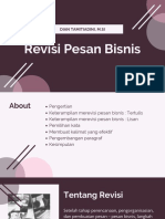 Revisi Pesan Bisnis