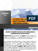 Unidad 4. La Ética en Las Instituciones y Organizaciones (Actividad 7h)