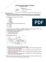 SOAL USBN IPS K 2013 (2019) PAKET SUSULAN Ada Kunci Siswa