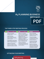 #4 Planning Business Message