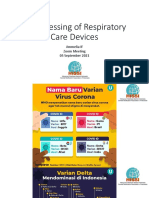 Reprocessing of Respiratory Care Devices 