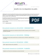 Documents Administratifs Mis a La Disposition Du Public 2019