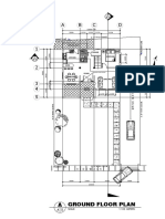 A B C D: Ground Floor Plan A