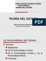 Teoria Del Estado. Unidad 3 La Personalidad Del Estado.