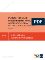 Public-Private Partnership Funds: Observations From International Experience