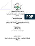 Bab I, Ii Proposal Penelitian - Rahmi Maulidza - 4191131006 - PSPK B 2019