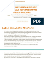 Kebijakan Keuangan Inklusif - Studi Kasus Koperasi Simpan Pinjam Pandawa