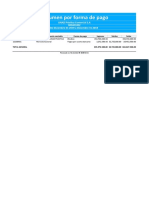 Resumen Por Forma de Pago