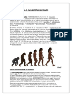 La Evolución Humana 6to Naranja