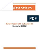 S305 Manual de Usuario V1.1 2016.03.15