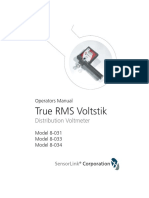 True RMS Voltstik: Distribution Voltmeter