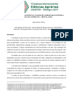 Levantamento Diagnóstico e Análise de Viabilidade Econômica Fazenda Boa Esperança Irituia Pará 087334 0