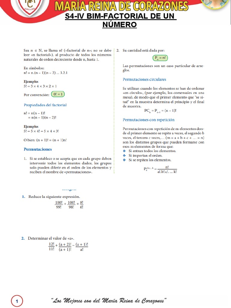 Problemas de Permutaciones y Combinatoria | PDF