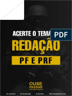 E-Book Acerte o Tema Da Redação Da PF e PRF