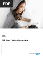 SAP Cloud Platform Connectivity - Service