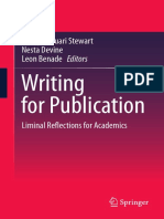 Writing For Publication - Liminal Reflections For Academics