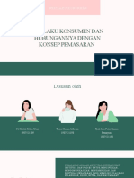 Perilaku Konsumen - RPS 1 - Pengantar Perilaku Konsumen Dan Hubungannya Dengan Konsep Pemasaran - Kelompok 1 - 2021 - Ganjil