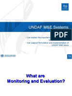 UNDAF M&E Systems Explained