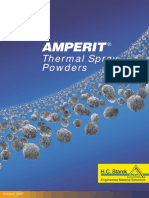 Amperit Thermal Spray Powders