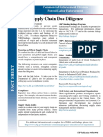 CBP - Forced Labor Importer Due Diligence Fact Sheet Criterion 3.9