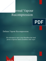 Thermal Vapour Recompression