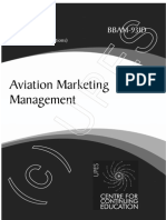 Aviation Marketing Management: (C) UPES