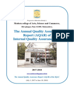 Aqar-report 2017-18 Modern College