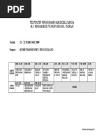 Tentatif Program Hari Keluarga