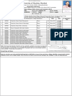 University of Mumbai Mumbai Somaiya Vidyavihar PRN 2014016401313887 Seat Number